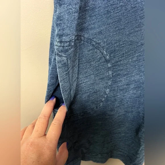 Jane and Delancey Chambray Shift Dress with pockets SIZE M - Picture 3 of 8